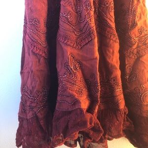 Sakkas mid length detailed design dress